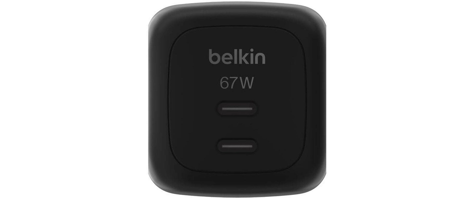 Belkin BOOSTCHARGE Ladegerät – 67 W, 2× USB-C, PD, PPS