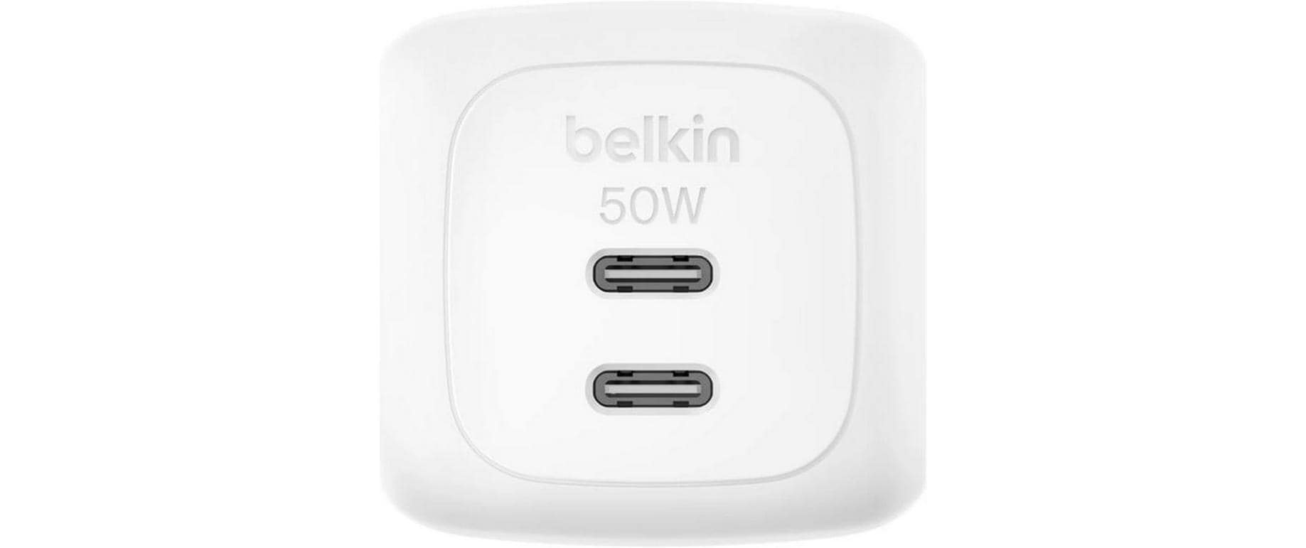 Belkin BOOSTCHARGE Netzteil – 50 W, 2× USB-C, PD + PPS