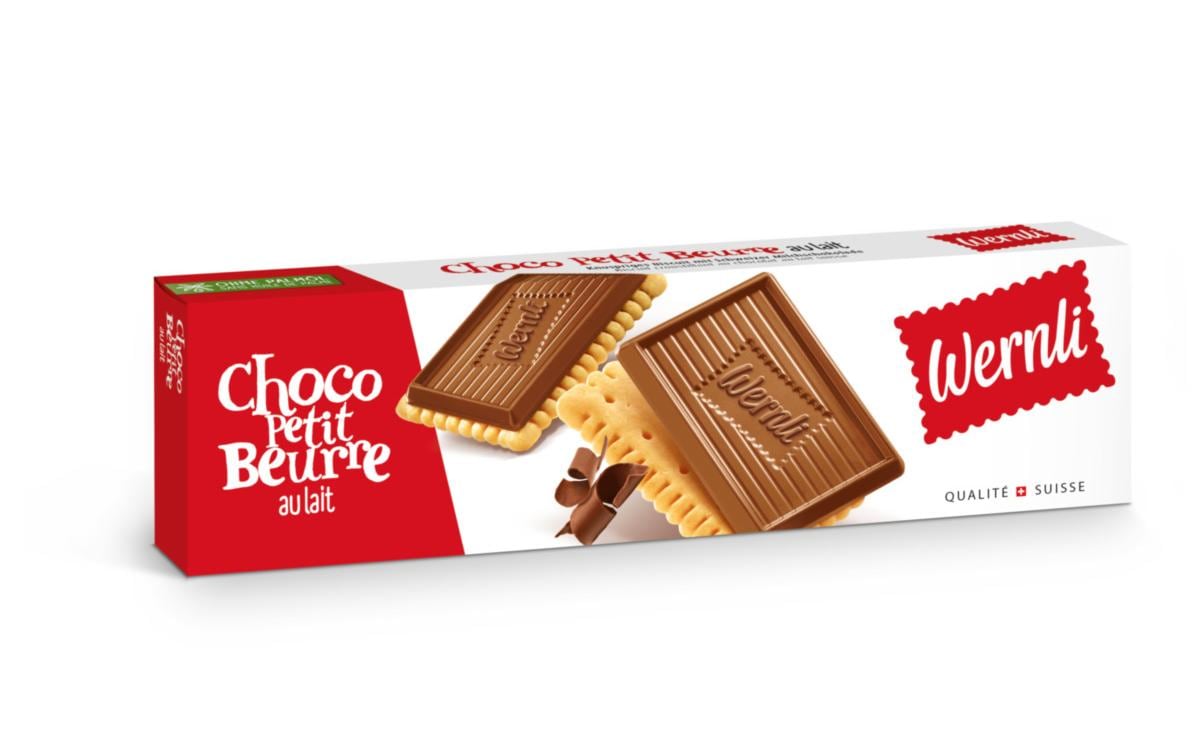 Wernli Petit Beurre Guetzli – Milchschokolade – 125 g