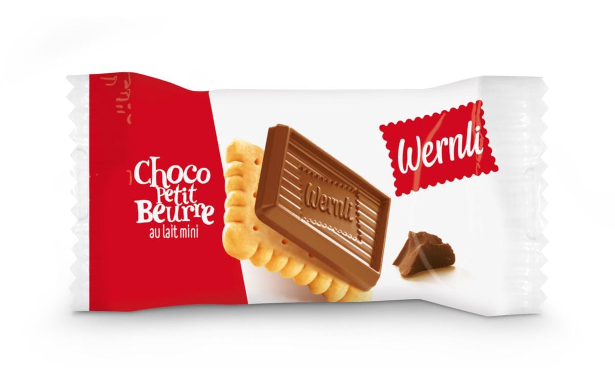 Wernli Choco Petit Beurre – Gebäck, Minis, 300 × 6,25 g (1,875 kg)