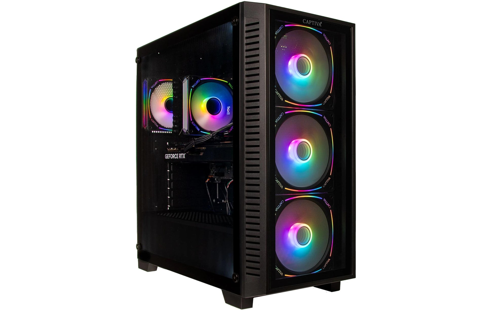 Captiva Tower – AMD Ryzen 7 7800X3D, 64 GB RAM, 2 TB SSD, NVIDIA GeForce RTX 5070 Ti 16 GB, Windows 11 Home