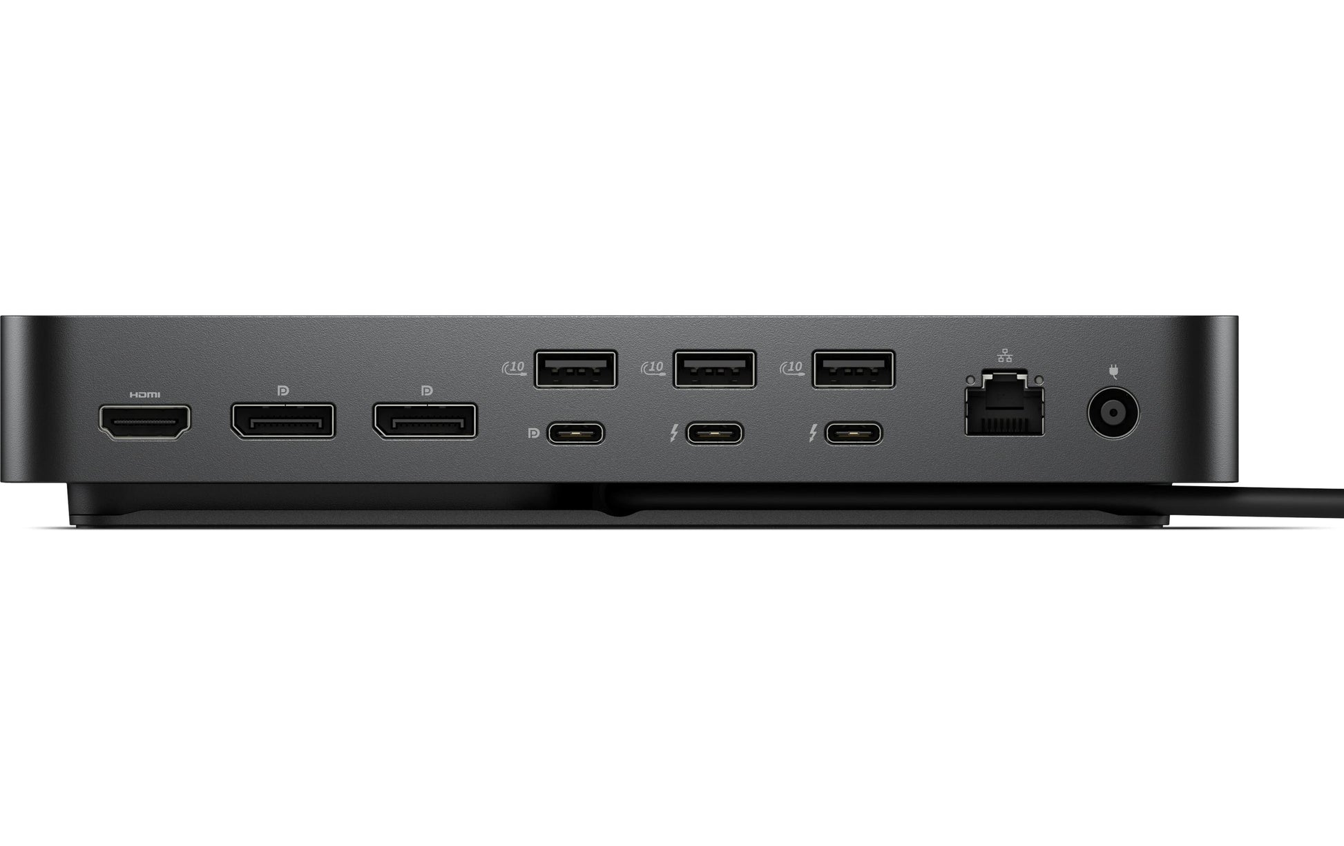DELL WD25TB4 Dockingstation – Thunderbolt 4, 2× DP, 1× HDMI, 4× USB-A, 2× USB-C, 130 W PD, 2,5GbE