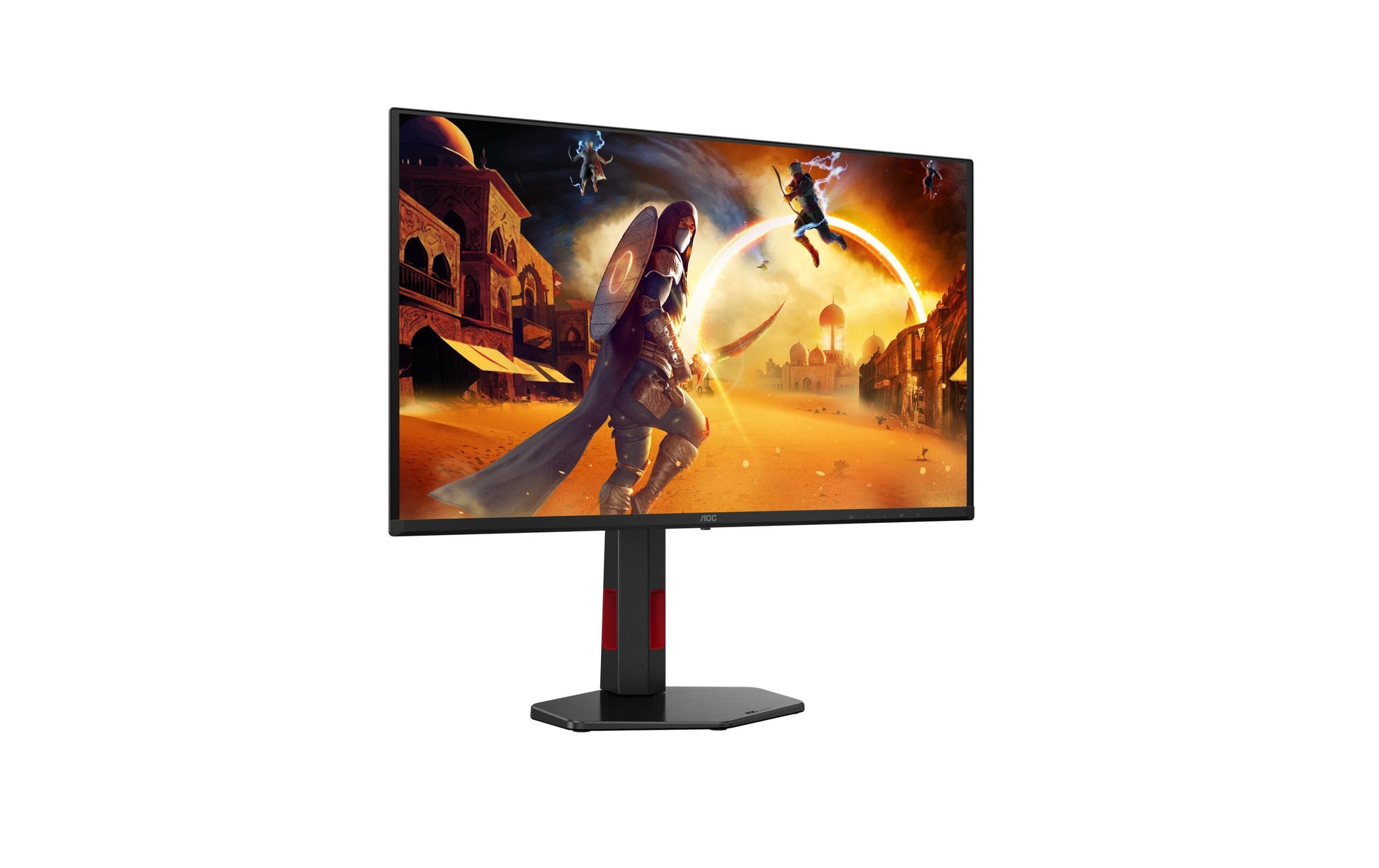 AOC Q27G4SDR – Monitor, 26,5", 2560 × 1440 (WQHD), OLED, 360 Hz, Adaptive Sync, USB-Hub, VESA 100 × 100, Rot