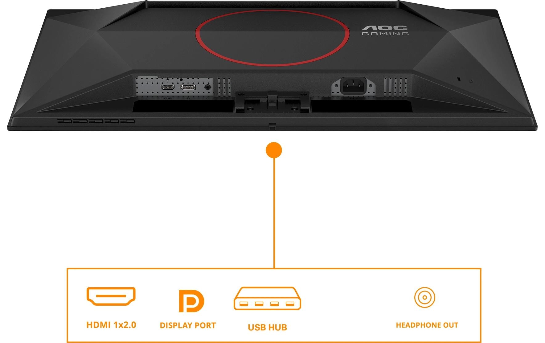 AOC Q27G41ZDF – Monitor, 26,5" WQHD (2560 × 1440), OLED, 240 Hz, Adaptive Sync, VESA 100 × 100, Rot