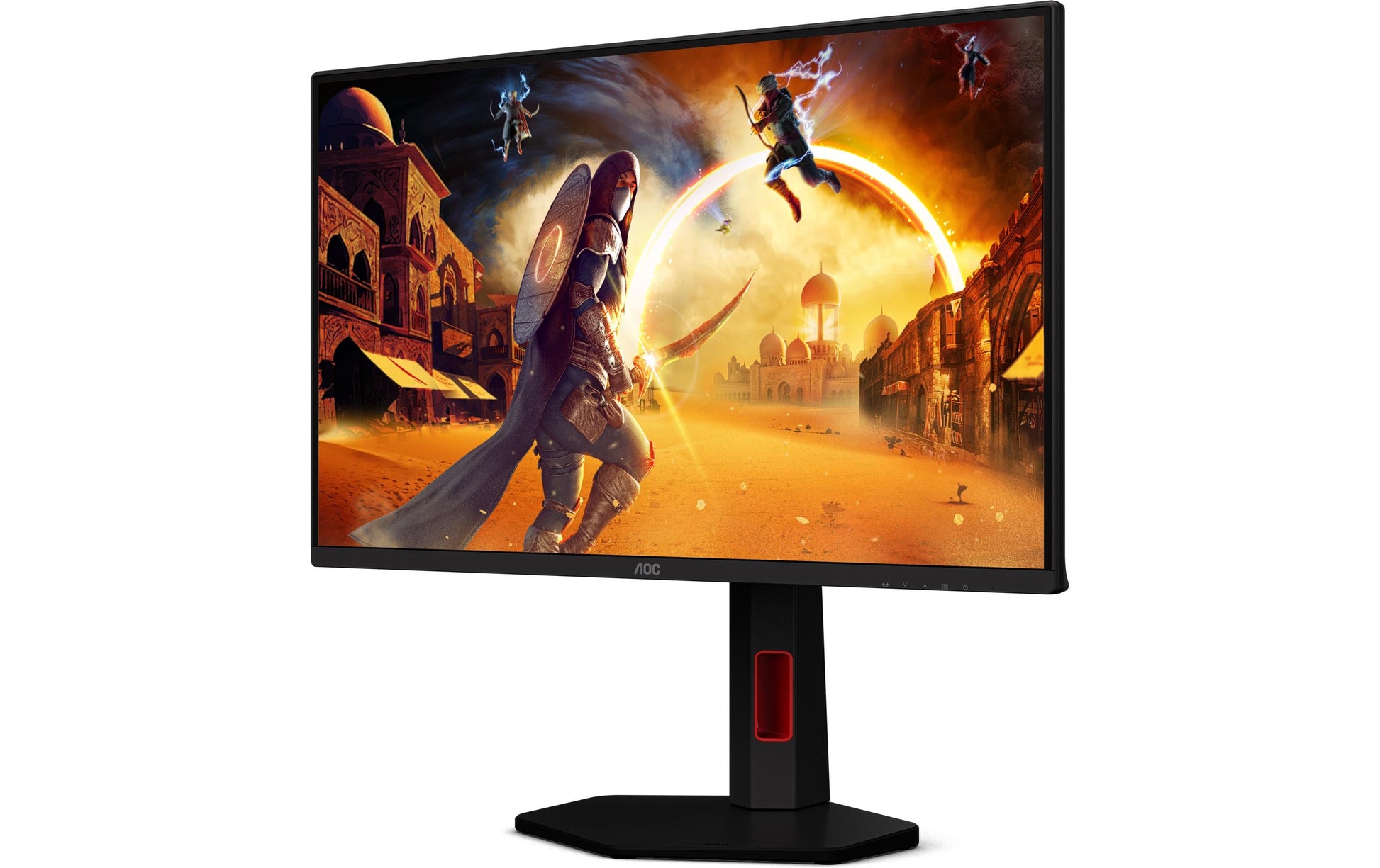 AOC 25G4KUR – Monitor, 24,5", IPS, 420 Hz, USB-Hub, Adaptive Sync, VESA 100 × 100, Schwarz