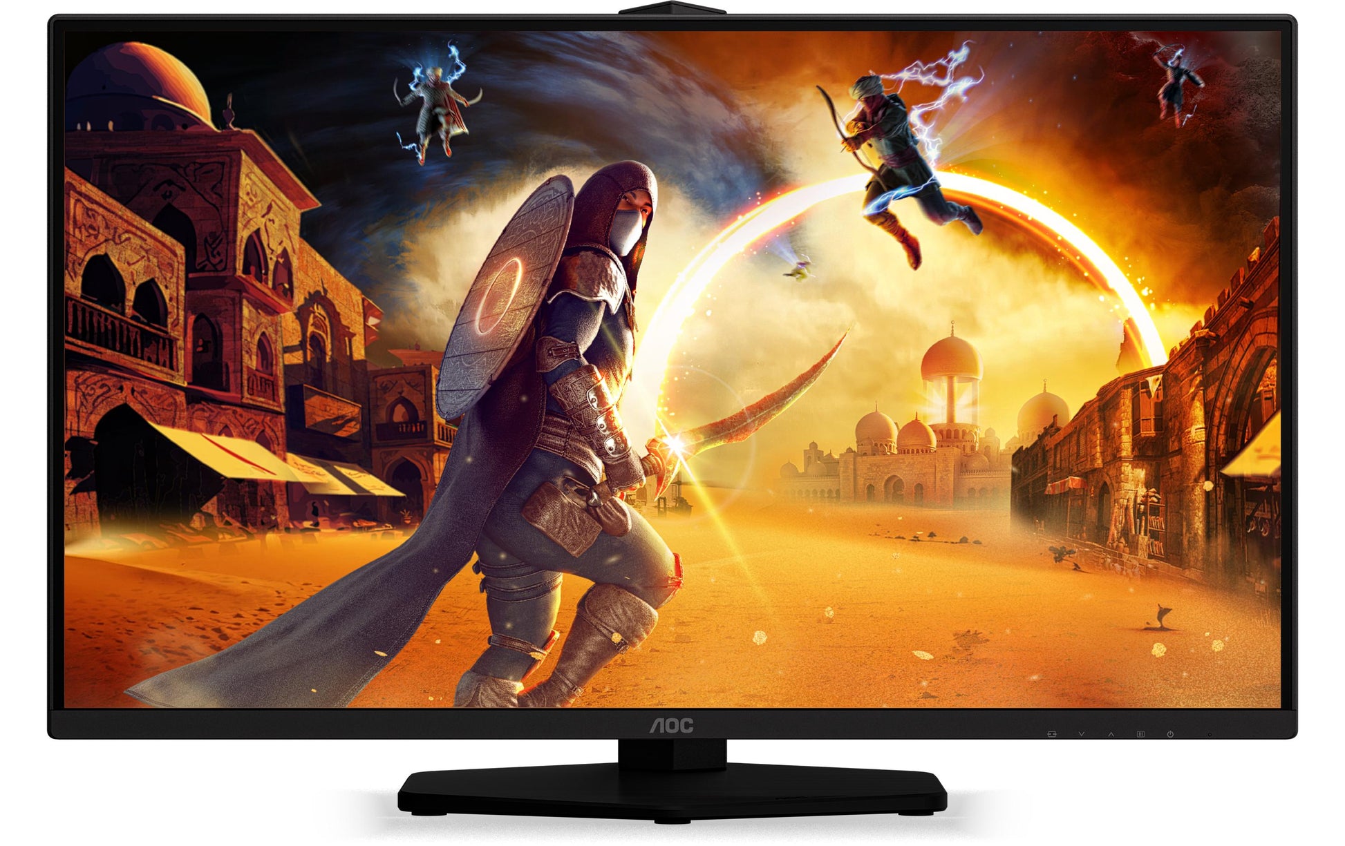 AOC 25G4KUR – Monitor, 24,5", IPS, 420 Hz, USB-Hub, Adaptive Sync, VESA 100 × 100, Schwarz