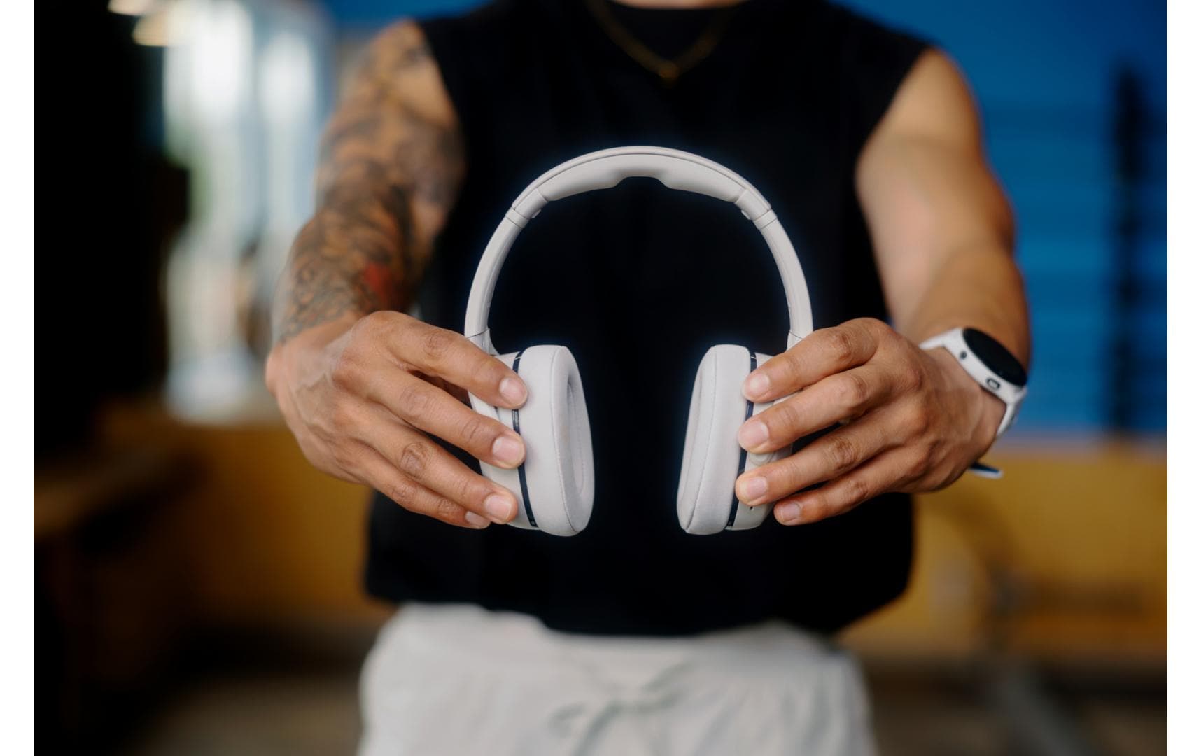 Skullcandy Crusher 540 – Over-Ear Kopfhörer – Bluetooth – geschlossen, Lautstärkeregelung – grau – bis 40 h