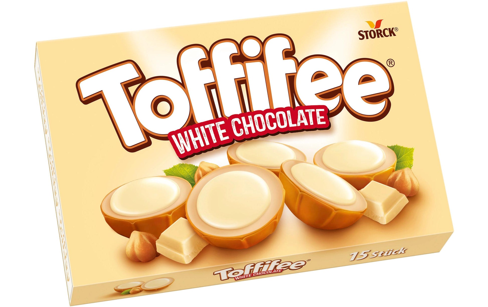 STORCK Toffifee – weisse Schokolade, glutenfrei – 125 g