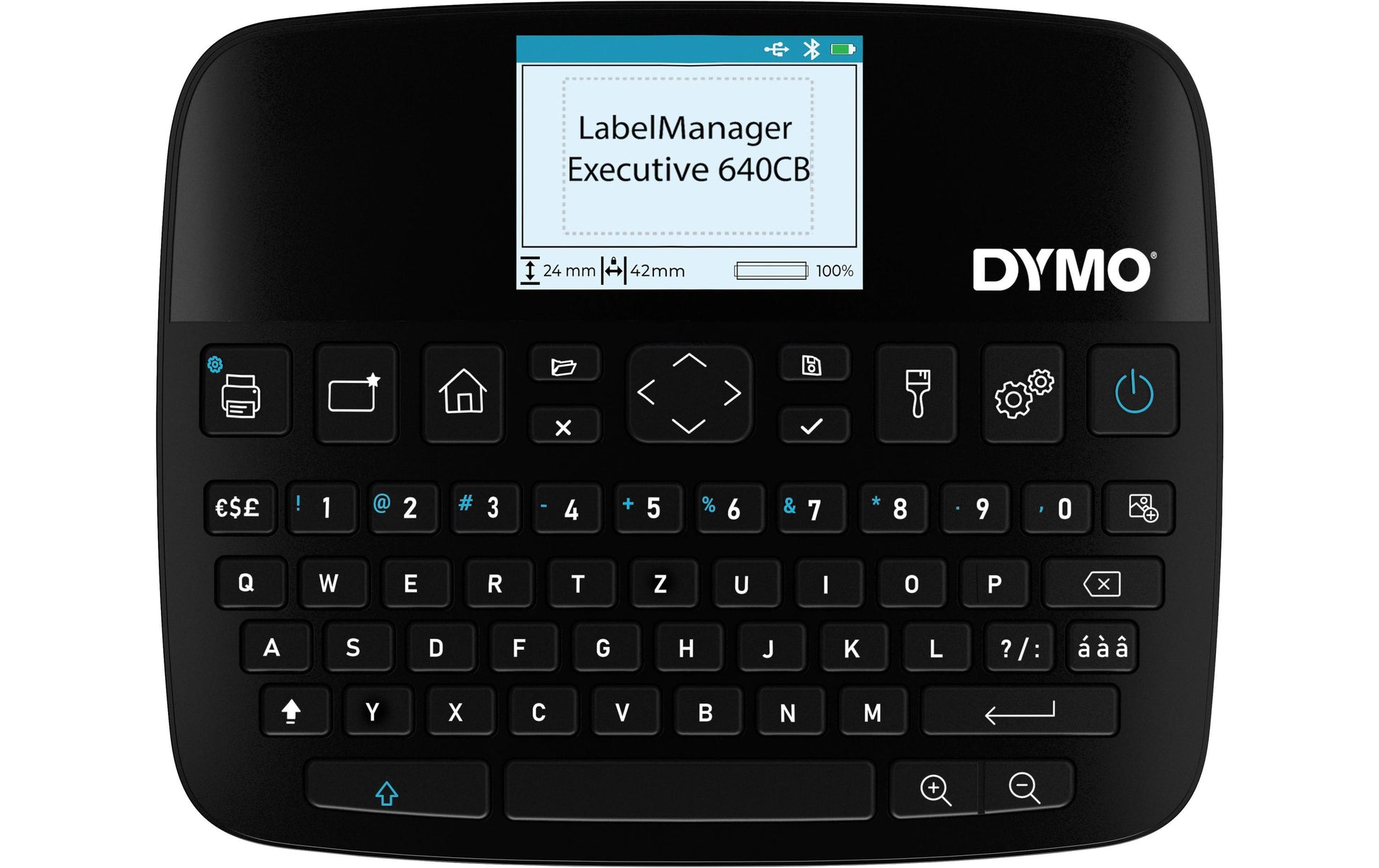 DYMO LabelManager 640CB – Beschriftungsgerät, Thermotransfer, USB-C, grafisches Display, einfache Tastatur
