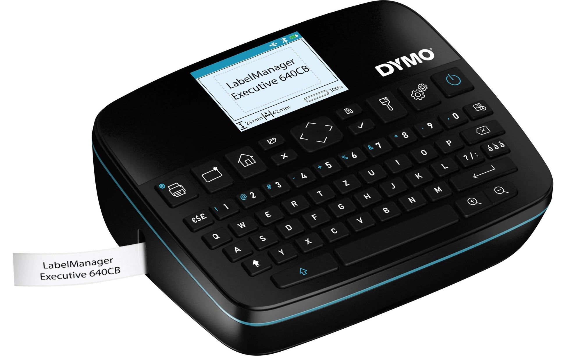 DYMO LabelManager 640CB – Beschriftungsgerät, Thermotransfer, USB-C, grafisches Display, einfache Tastatur
