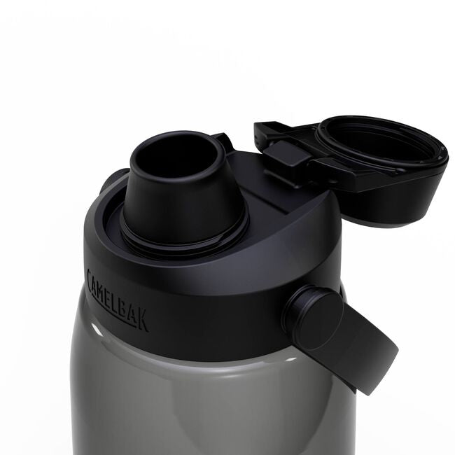 CamelBak Thrive Chug Trinkflasche 1 l – Tritan, Schraubverschluss, Anthrazit