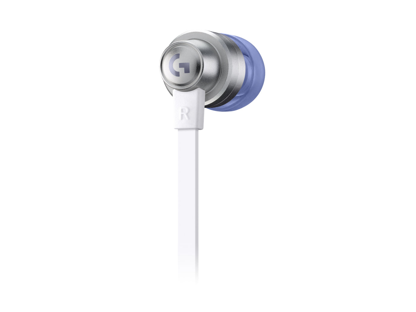 Logitech G G333 Gaming-Headset – In-Ear, Stereo, Kabelgebunden, 3,5 mm Klinke, für PC, Mobilgeräte, Xbox u. a., Weiss