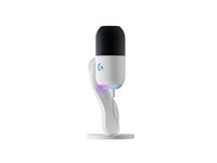 Logitech G Yeti GX – Tischmikrofon – USB, Kabelgebunden, Superniere, 24 Bit/96 kHz – Schwarz/Weiss