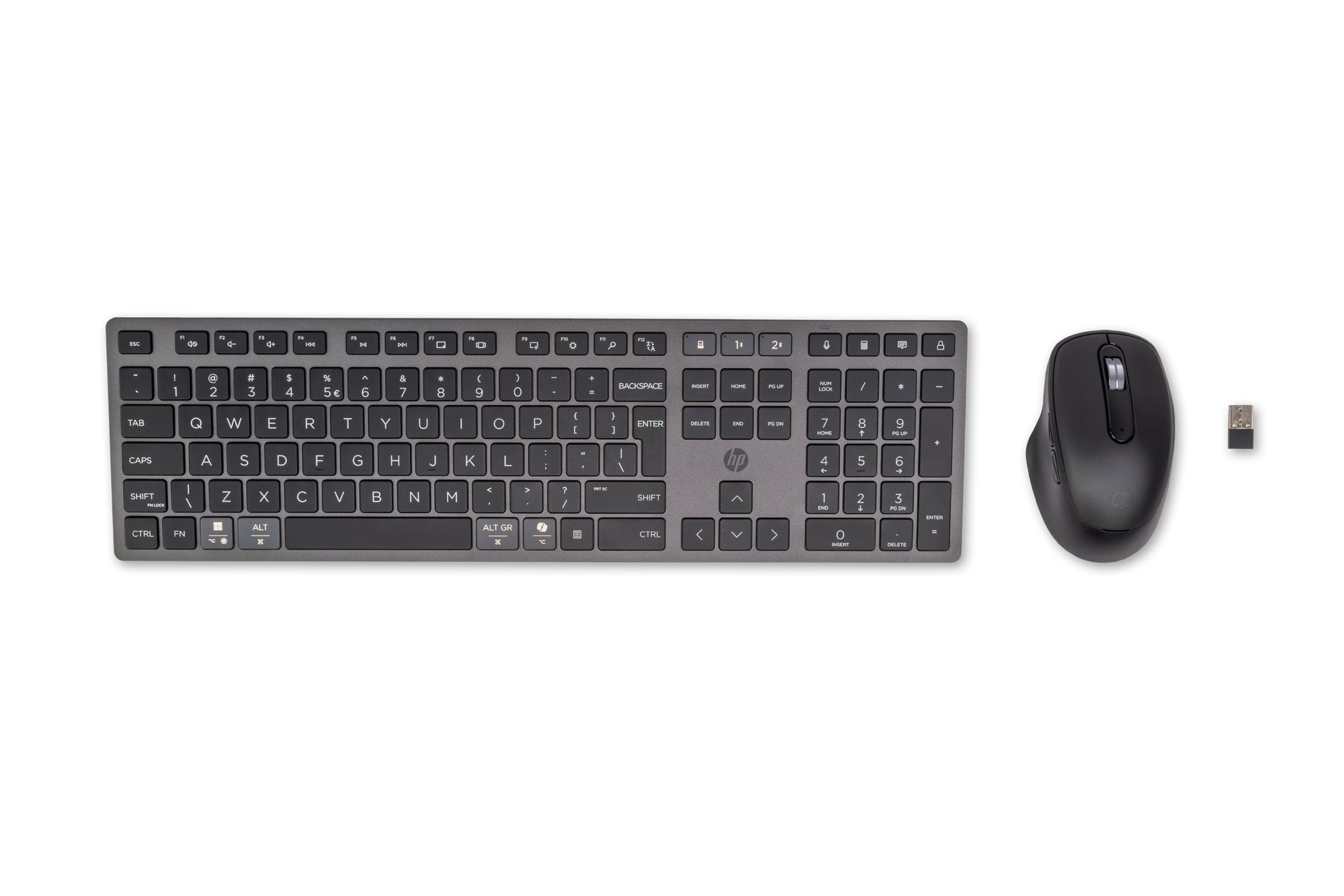 HP 720 – Tastatur, kabellos, Multi-Device, aufladbar