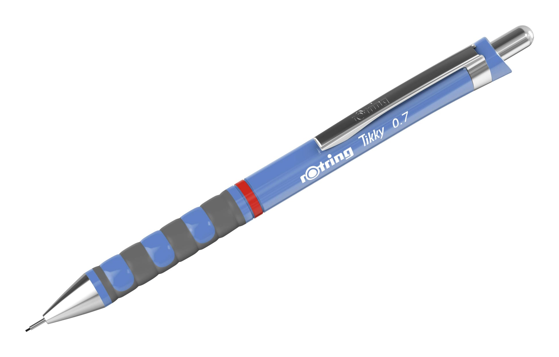 Rotring Tikky Druckbleistift – 0,7 mm – Blau – mit Radierer – 1er-Pack