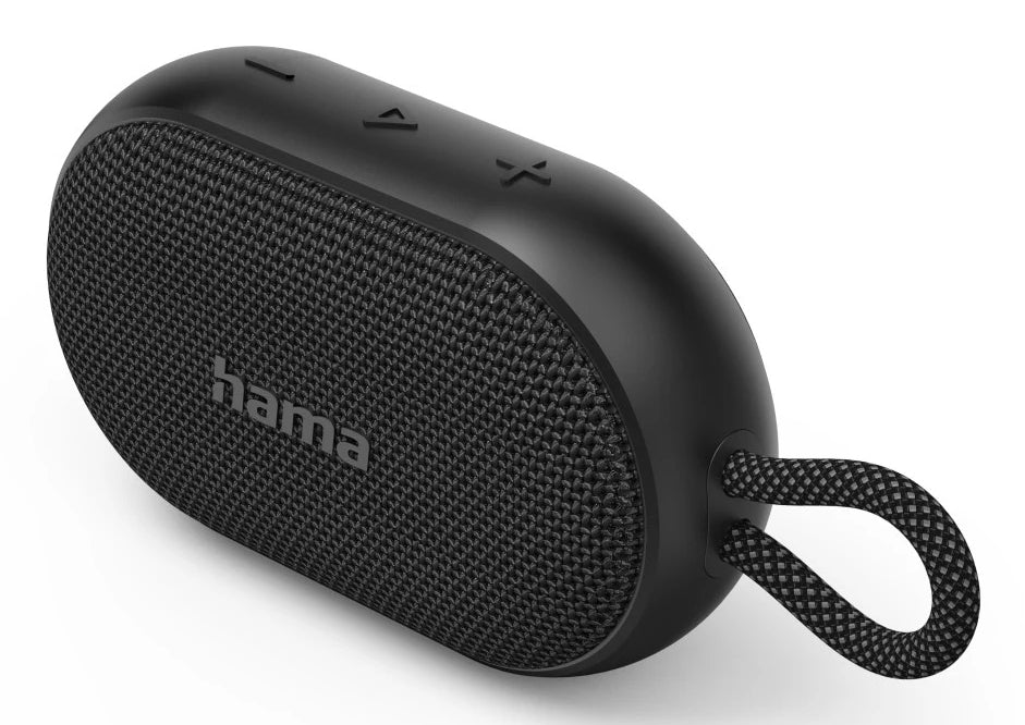 Hama Buddy 3.0 – Bluetooth-Lautsprecher – 6 W, IPX7, 12 h – Schwarz