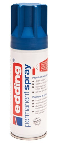 Edding Farbspray – Enzianblau, Seidenmatt, 200 ml