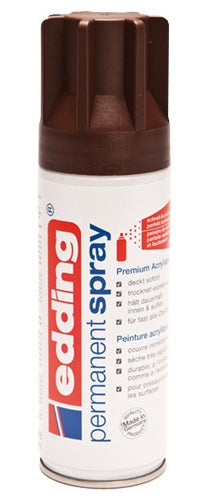 Edding Farbspray – Schokoladenbraun, seidenmatt, 200 ml