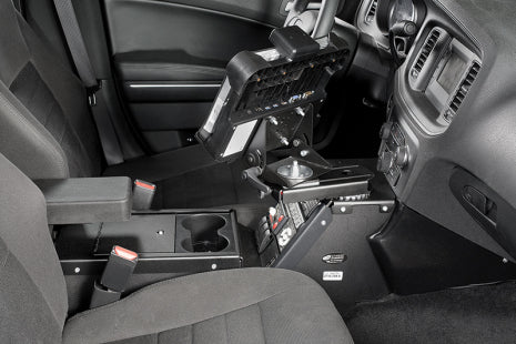 Gamber-Johnson Fahrzeug-Dock für Panasonic Toughpad FZ-G1 – VESA 75, 2× USB-A, HDMI – Schwarz