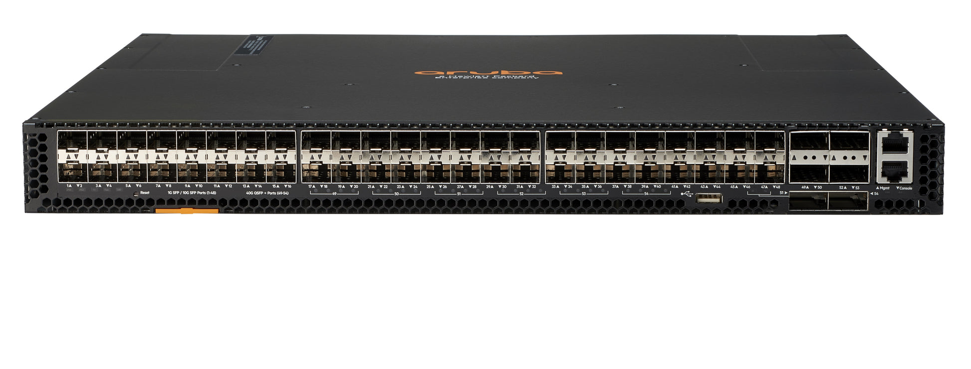 HPE Aruba Networking 8320 – Managed L3 Switch – 48× 10G SFP+, 6× 40G QSFP+, 19", 1U