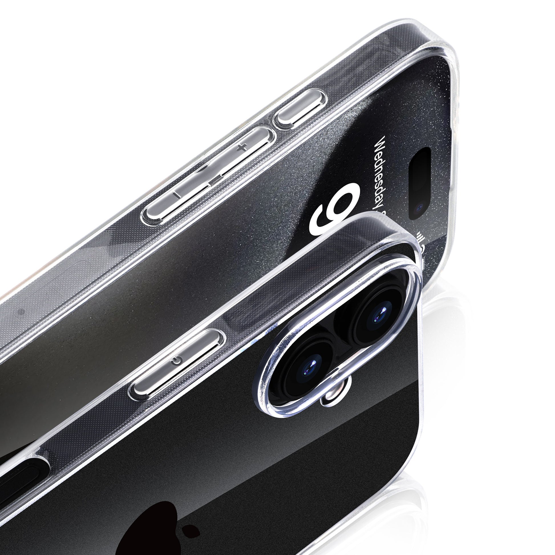 nevox StyleShell Flex Backcover – für Apple iPhone 16 Plus, TPU, Transparent