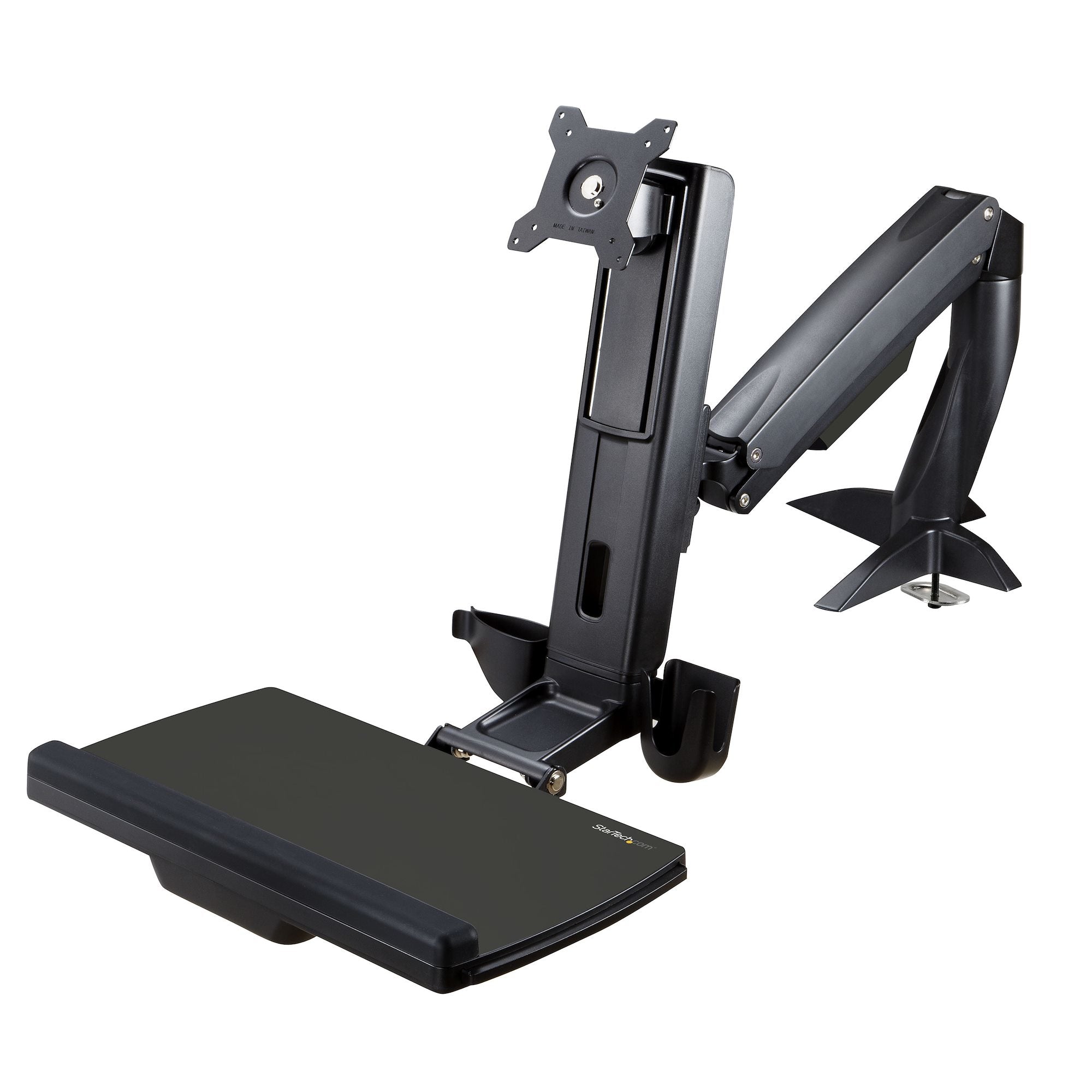 StarTech.com Sitz-/Steh-Arbeitsplatz – bis 34" – VESA 75×75/100×100 mm – bis 8 kg/Monitor