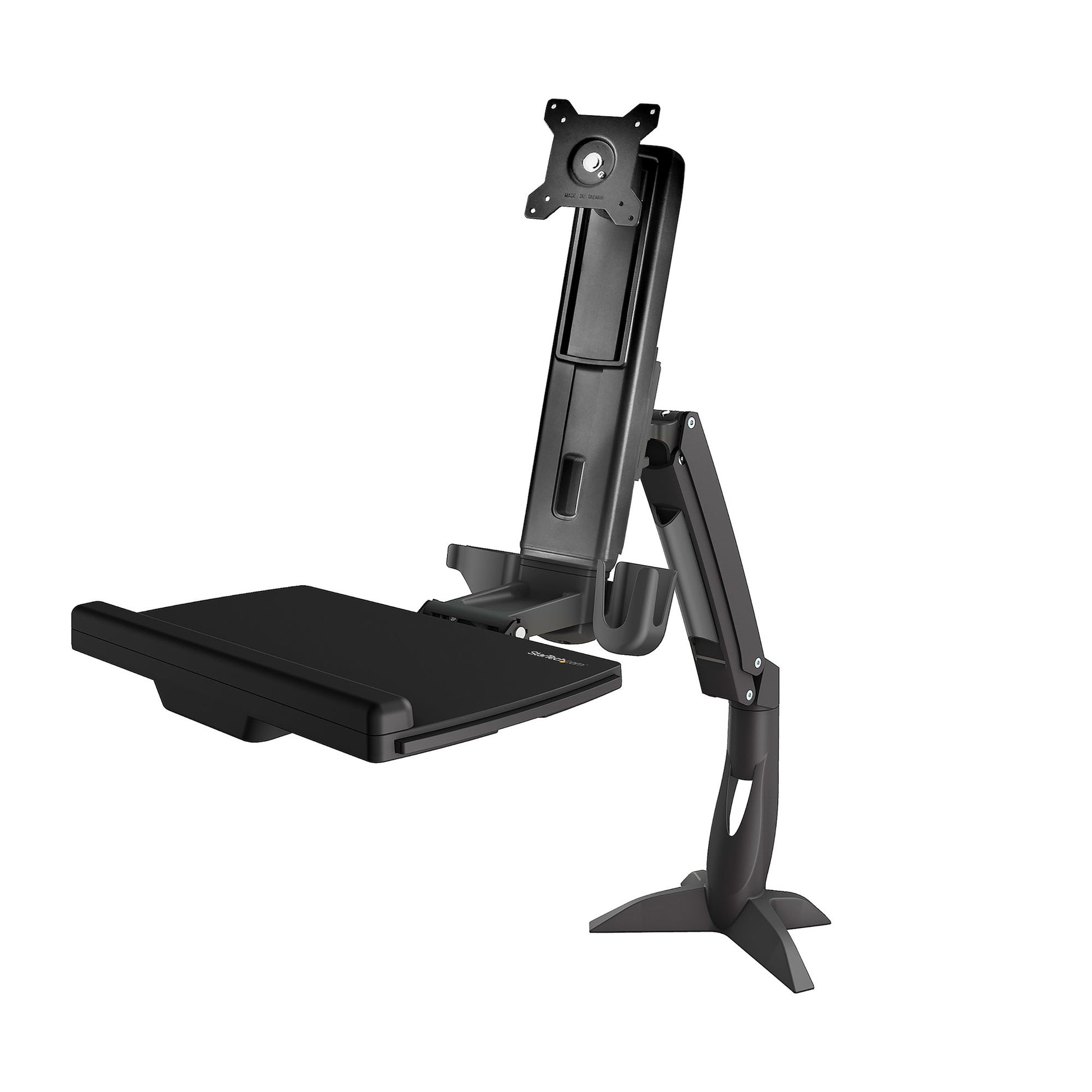 StarTech.com Sitz-/Steh-Arbeitsplatz – bis 34" – VESA 75×75/100×100 mm – bis 8 kg/Monitor