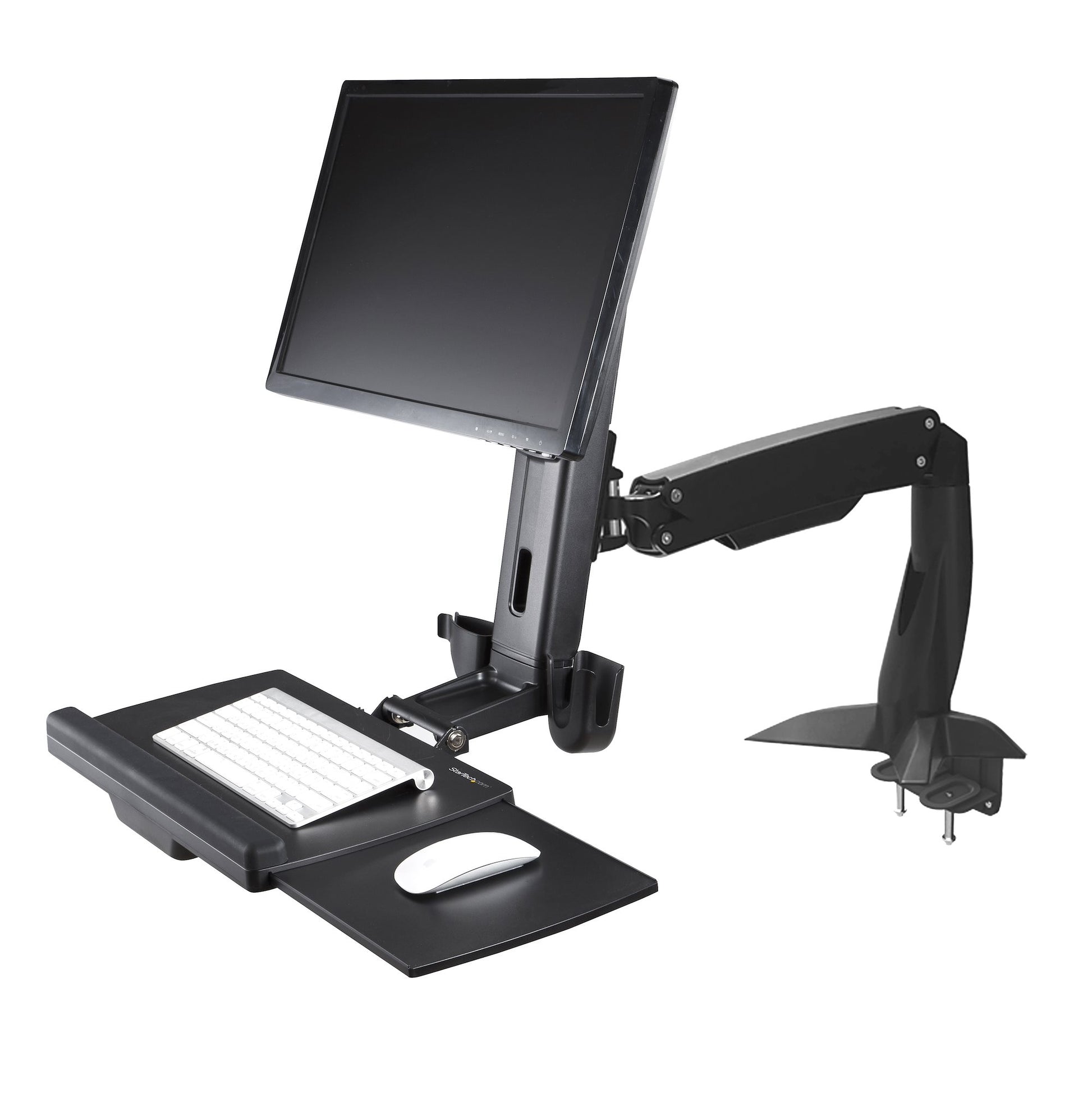 StarTech.com Sitz-/Steh-Arbeitsplatz – bis 34" – VESA 75×75/100×100 mm – bis 8 kg/Monitor