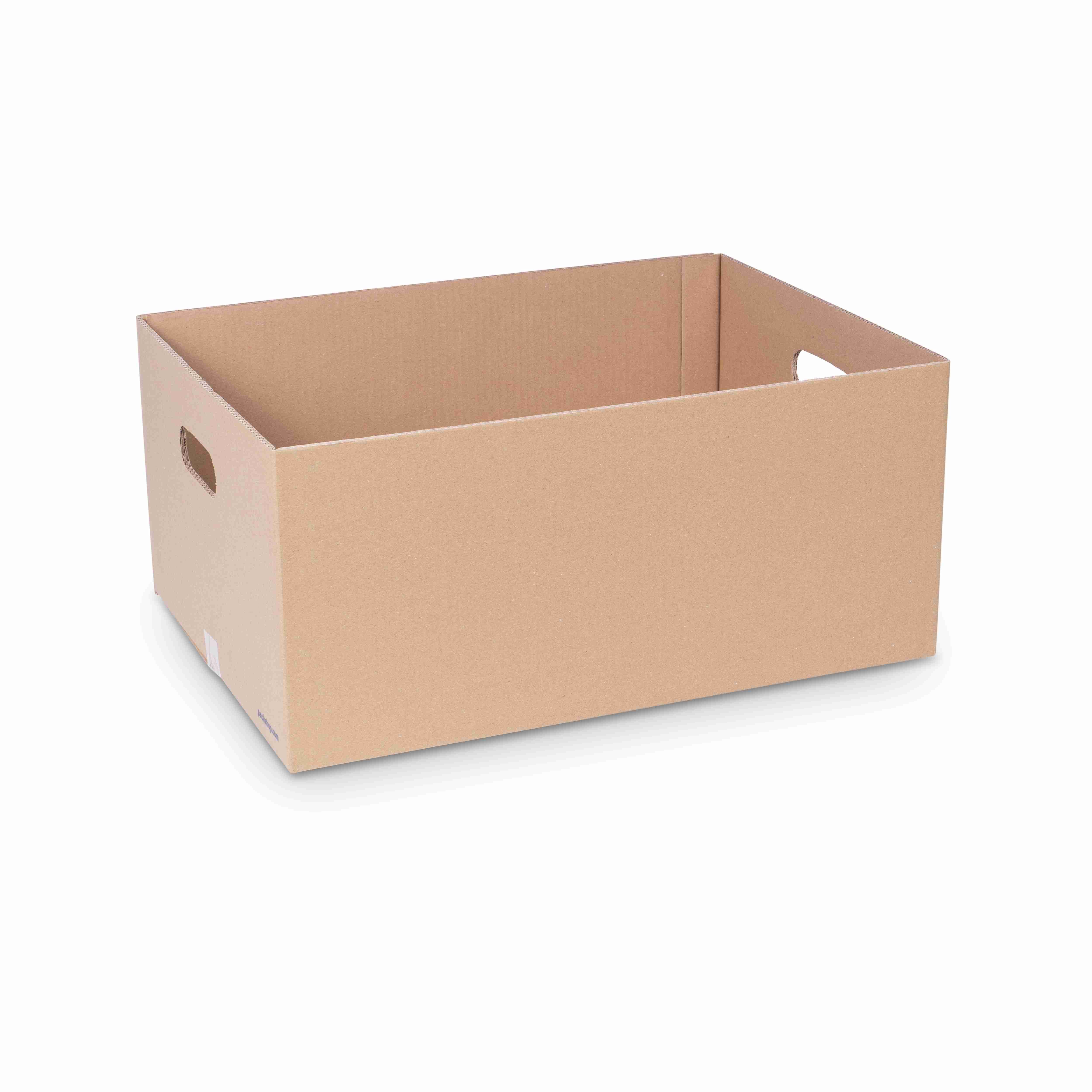 Model Teleskopbox – 502 × 363 × 225 mm, 2-wellig, braun