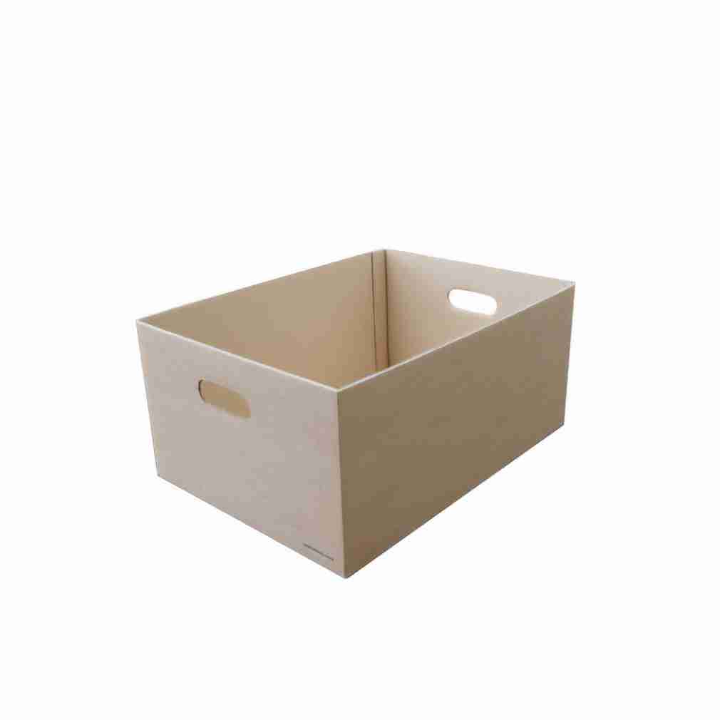 Model Fancy Teleskopbox – 502 × 363 × 226 mm, braun, Wellkarton – Palette (550 Stk.)