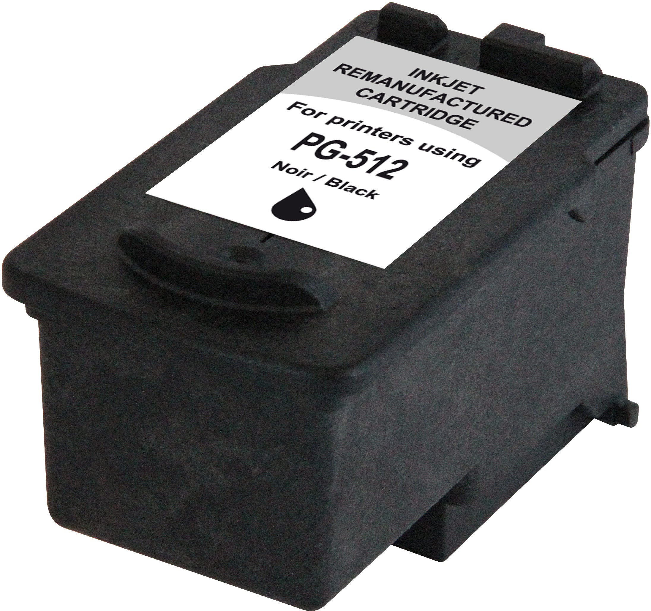 Freecolor PG-512 Schwarz Tintenpatrone (Kompatibel) – 455 Seiten – für Canon Pixma IP 2700/2702, MP 260