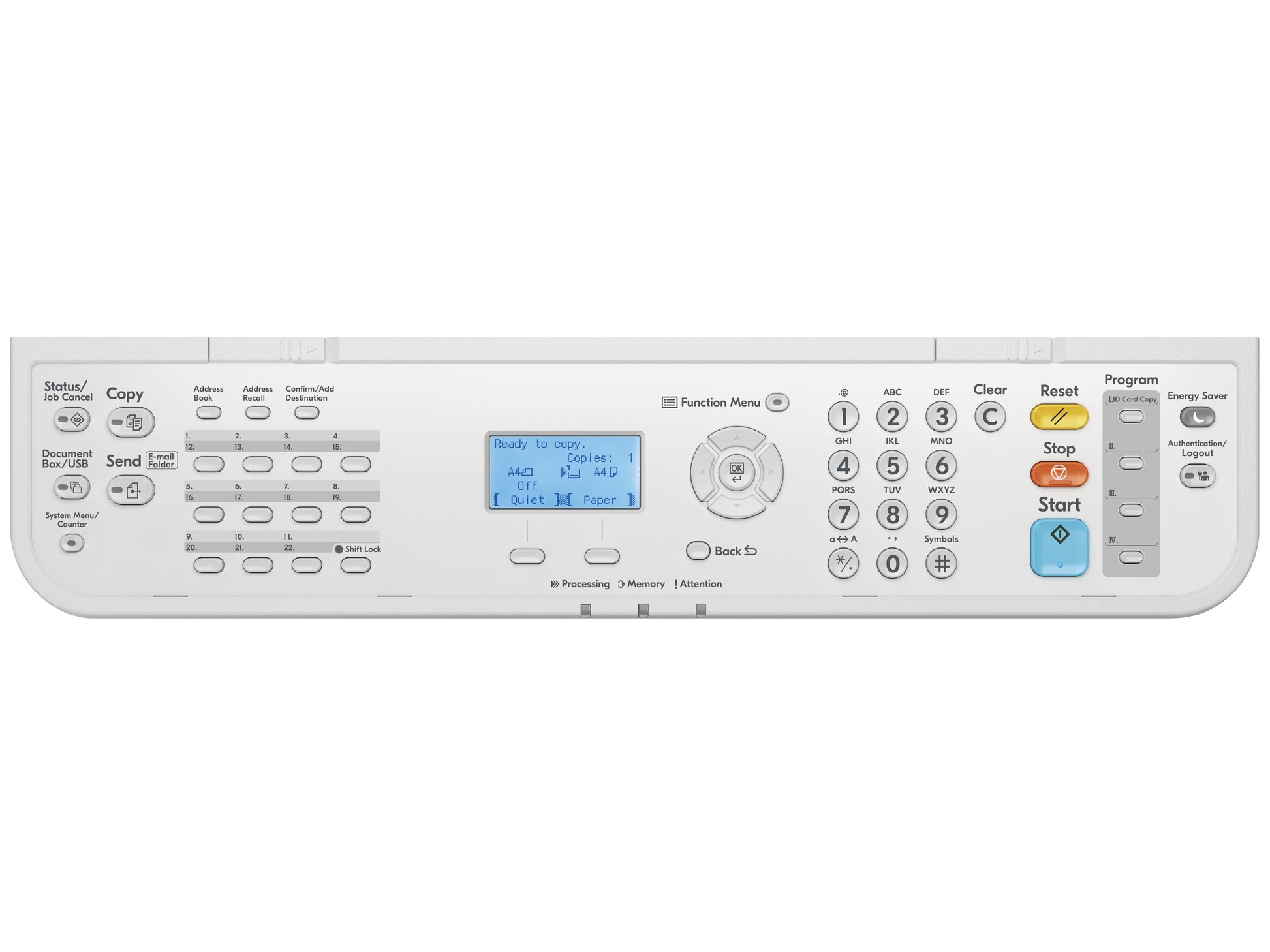 KYOCERA Ecosys Ma4500X – S/W Laser-MFP A4 – 45 ppm S/W