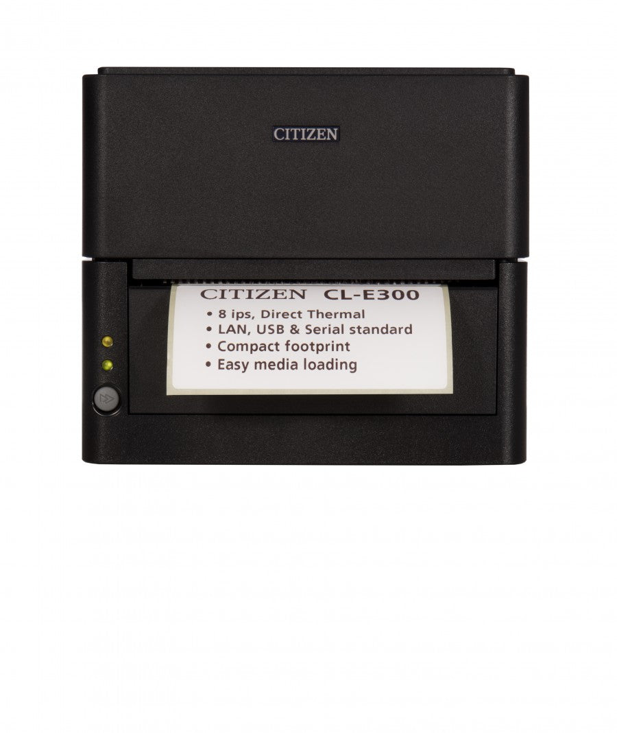 Citizen CL-E303 – Etikettendrucker, 300 dpi, USB, LAN, RS-232