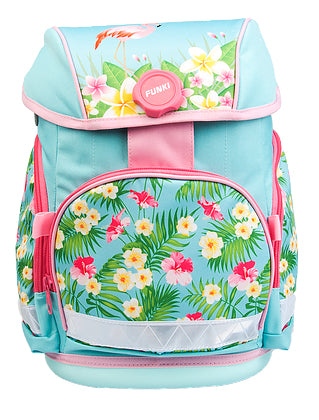 Funki Schulrucksack-Set Joy-Bag – 4-teilig – Flamingo