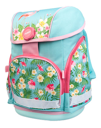 Funki Schulrucksack-Set Joy-Bag – 4-teilig – Flamingo