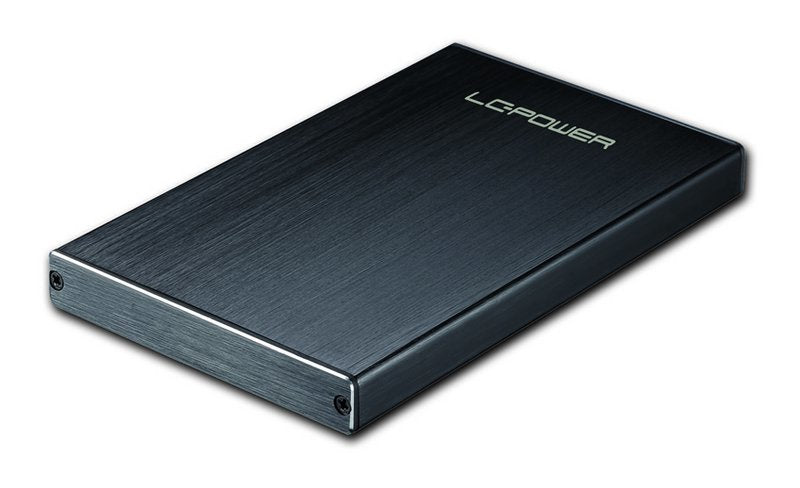 LC-Power LC-25U3-Becrux-C1 – 1-Bay 2,5" HDD-Gehäuse – USB 3,2 Gen 2 (Typ C), für 2,5" HDD/SSD, SATA III