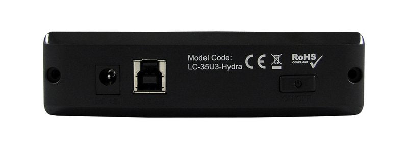 LC-Power LC-35U3-HYDRA – 1-Bay Desktop HDD-Gehäuse – für 3,5" HDD, SATA, USB 3.0