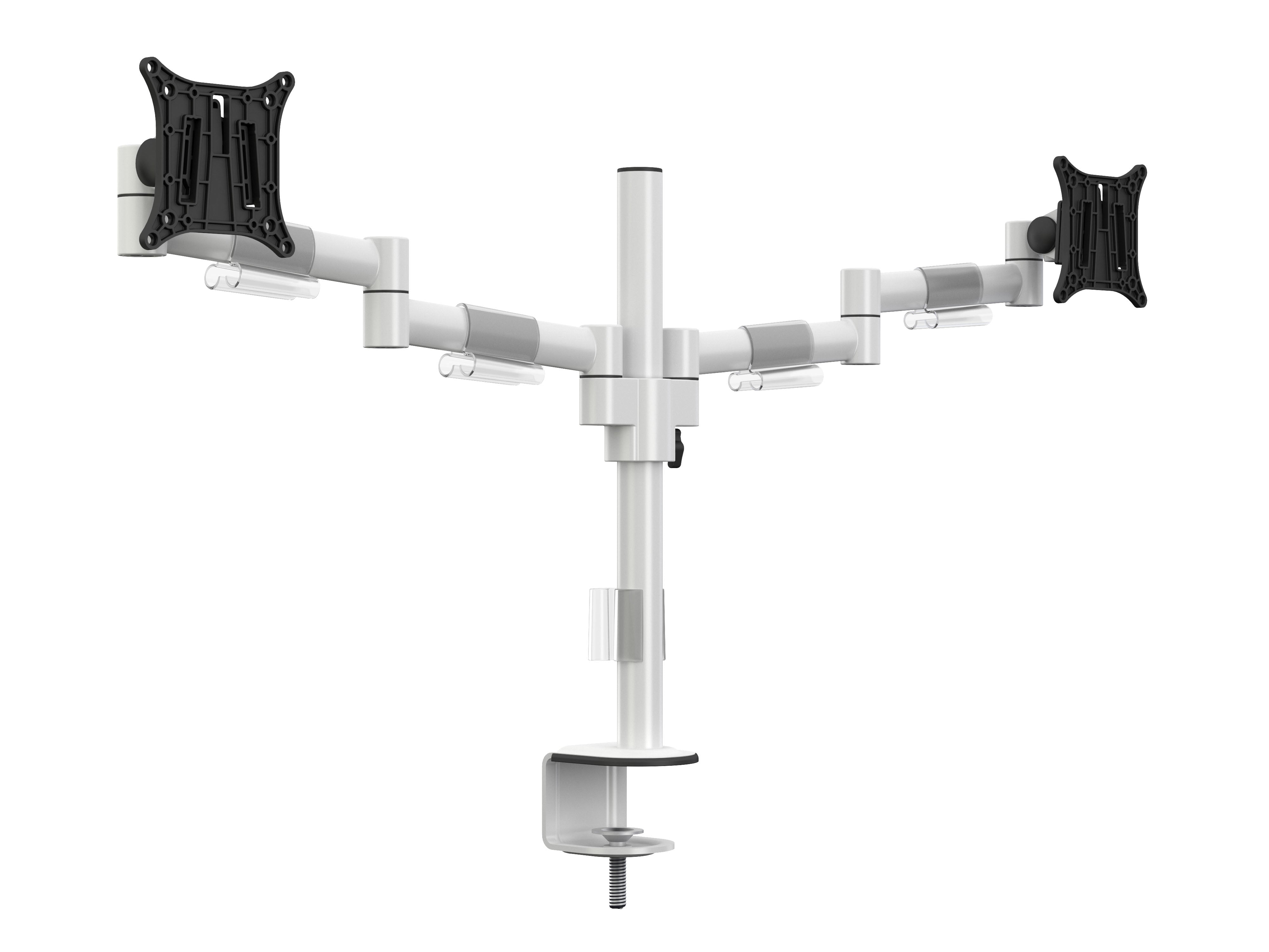 Multibrackets MB Monhalt Office 5181 – Monitorarm, Dual, Tischklemme, bis 30", VESA 75 × 75/100 × 100 mm