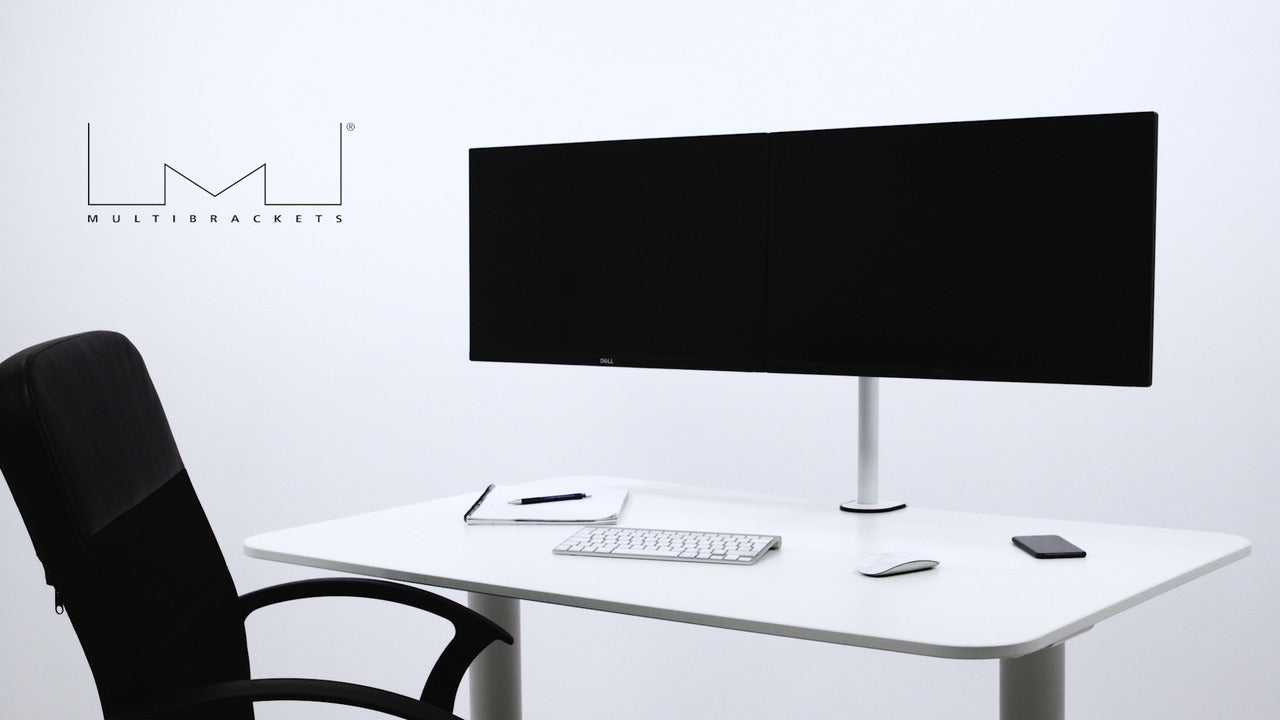 Multibrackets MB Monhalt Office 5181 – Monitorarm, Dual, Tischklemme, bis 30", VESA 75 × 75/100 × 100 mm