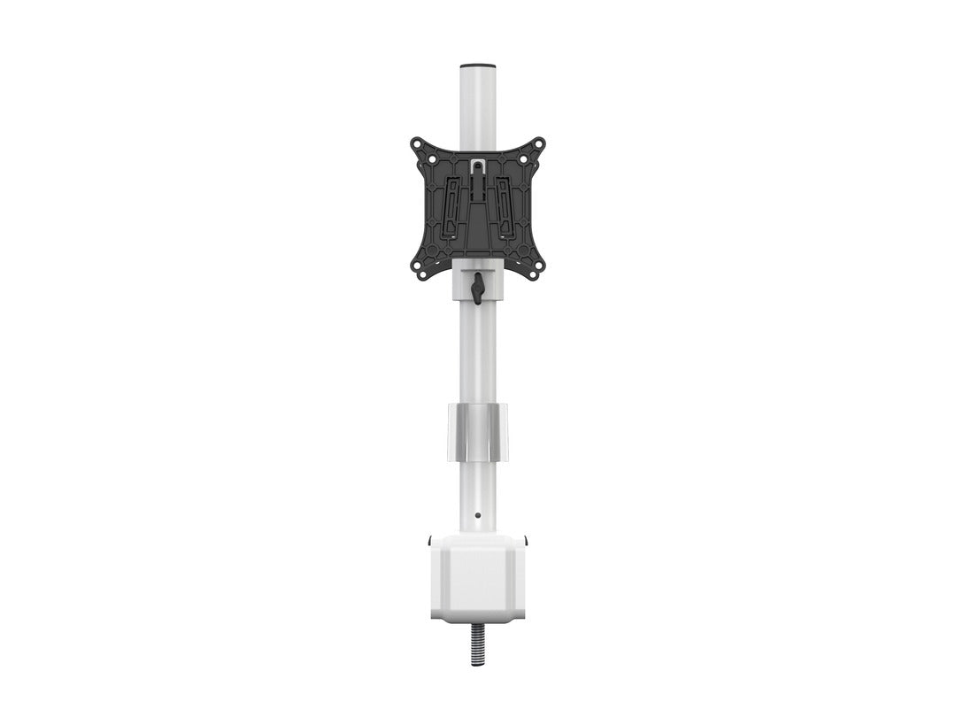 Multibrackets Monhalt Office 5198 – Monitorhalterung, Dual, bis 30", VESA 100 × 100 mm, 8 kg, drehbar, weiss