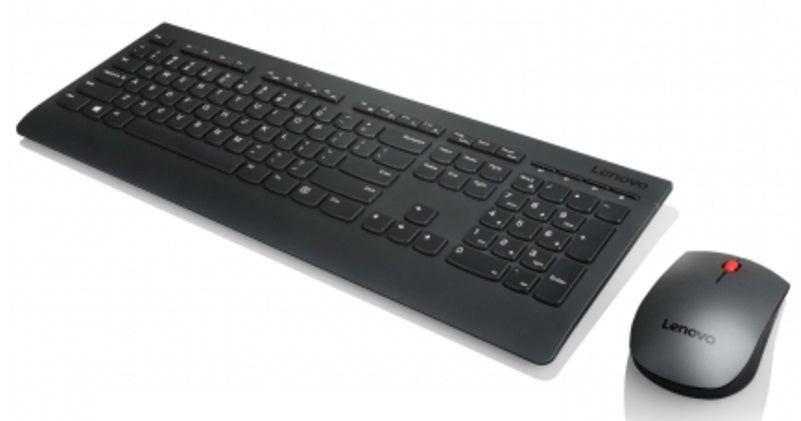 Lenovo 4X30H56822 – Tastatur-Maus-Set – 2,4 GHz (Mikro-Empfänger) – 100% – Schwarz
