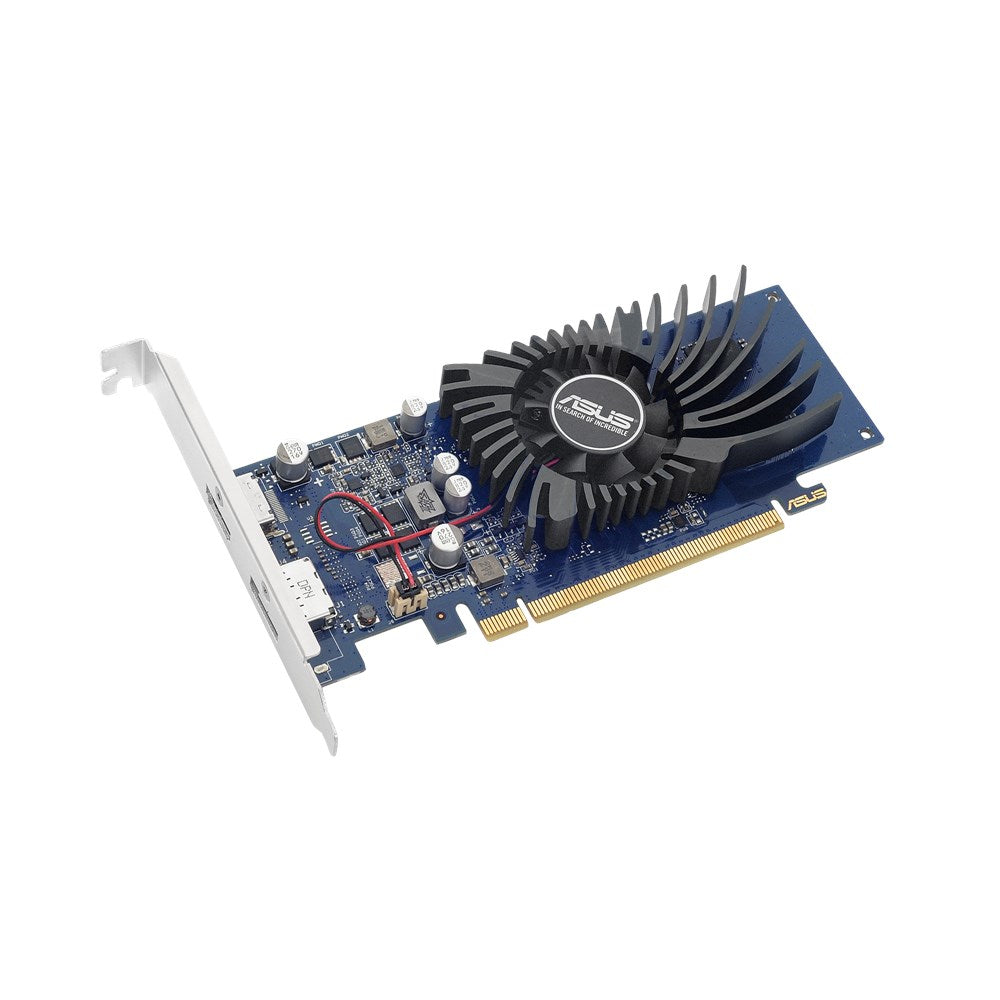 ASUS GT1030-2G-BRK – PCIe Grafikkarte – 1×HDMI, 1×DisplayPort, PCIe 3.0, 2 GB GDDR5