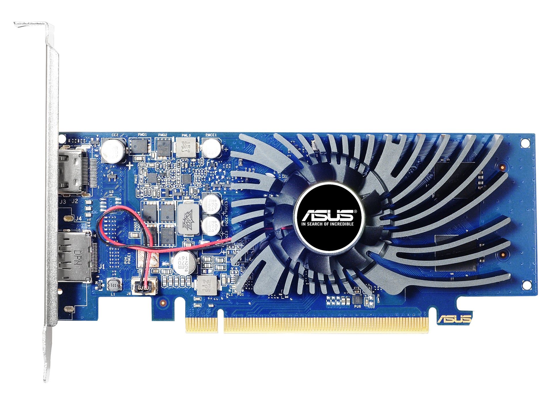 ASUS GT1030-2G-BRK – PCIe Grafikkarte – 1×HDMI, 1×DisplayPort, PCIe 3.0, 2 GB GDDR5