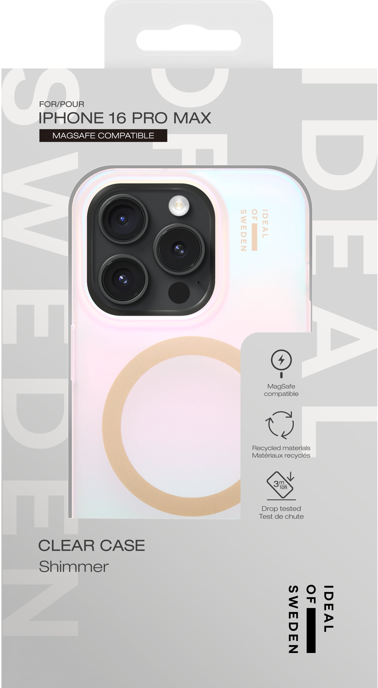 Ideal of Sweden – Backcover – für Apple iPhone 16 Pro Max – Mehrfarbig – PC, MagSafe-kompatibel