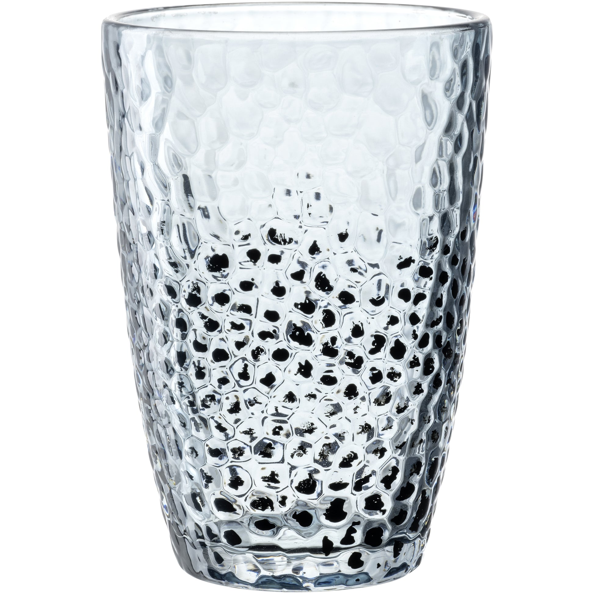 LEONARDO Trinkglas Matera – 4er Set, 340 ml, Ø 8 cm, H 12 cm, Glas, Blau, spülmaschinenfest