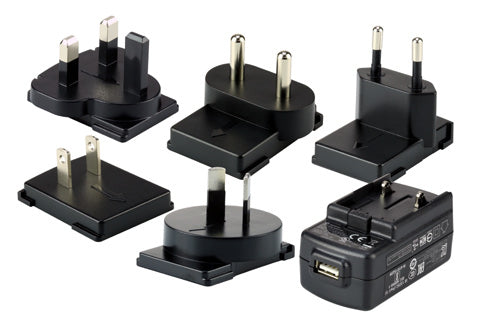 Honeywell 50136024-001 Netzstecker 5 V/2 A – 5er-Pack – Schwarz