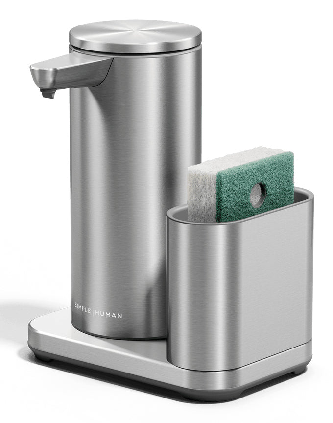 Simplehuman ST1086 automatischer Seifenspender – Tisch – Edelstahl, Silber