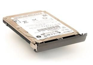 CoreParts Laptop-HDD/SSD-Caddy für Dell Latitude D620–D631 – SATA, Schwarz