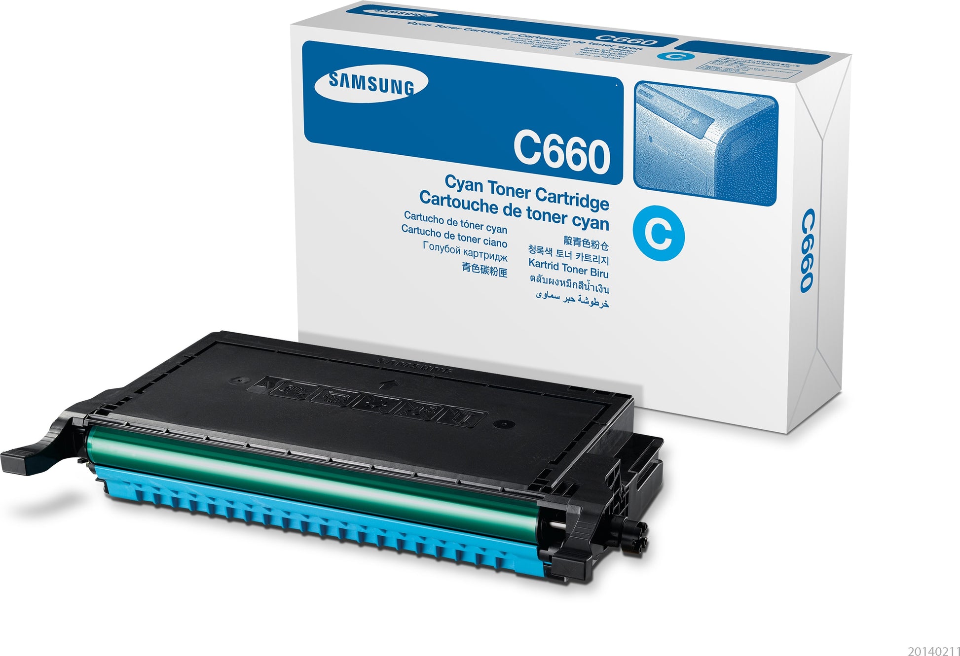 HP Samsung – Toner ST885A – Cyan, 5000 Seiten – für CLP-610ND/CLP-K660N/CLP-K660ND und andere