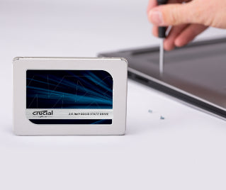 Crucial MX500 – 1 TB, 2,5" SATA 6 Gbit/s, 560/510 MB/s, für 2,5" SATA-PCs